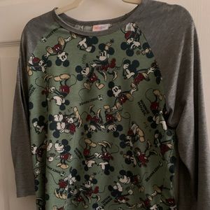 LuLaRoe Disney Randy size large